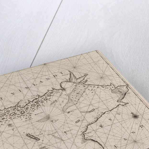 Map of the eastern part of the Gulf of Finland by unknown