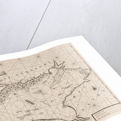 Map of the eastern part of the Gulf of Finland by unknown