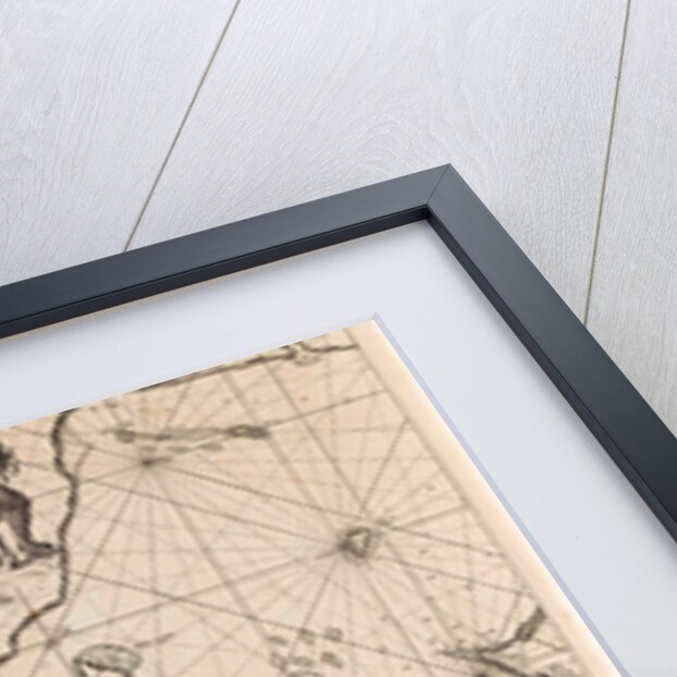 Sea chart of the mouth of the Gulf of Finland in the Baltic Sea by Anonymous