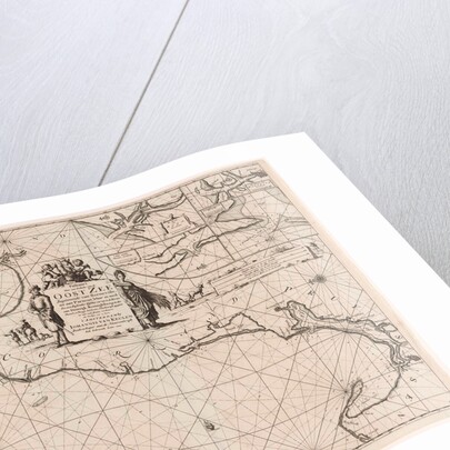 Sea chart of a portion of the Baltic coast of Poland and Latvia by unknown