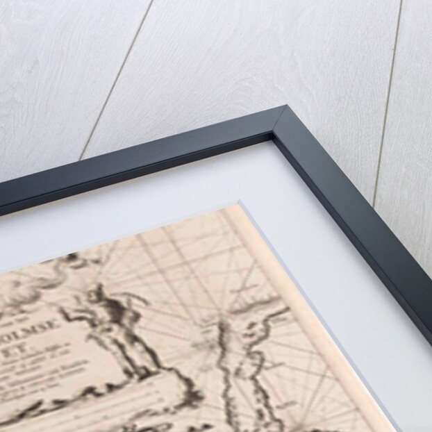 Map of the waters around Stockholm by Anonymous