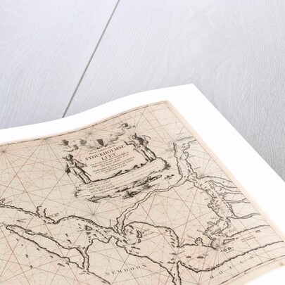 Map of the waters around Stockholm by Anonymous