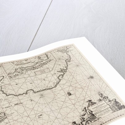 Sea chart of part of the coast of Norway by unknown