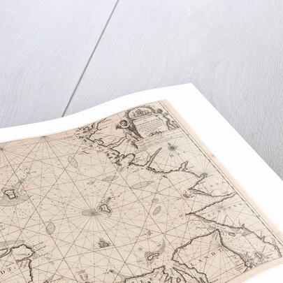 Sea chart of Denmark in the Skagerrak and Kattegat by unknown