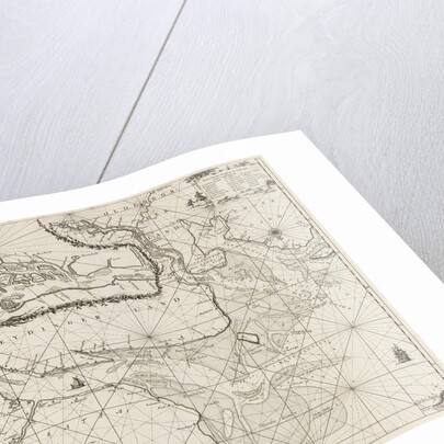 Sea chart of part of the Elbe, the Weser and Jadebusen by Anonymous