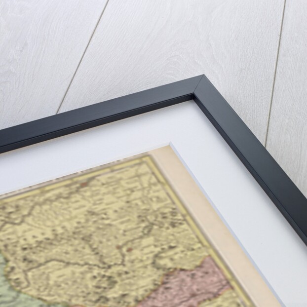 Map of the south of Spain and Portugal by unknown