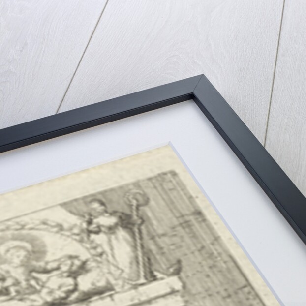 Christ and the soul personified in a forge by Pieter Arentsz II