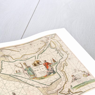 Sea chart of the Northern Dvina River by unknown