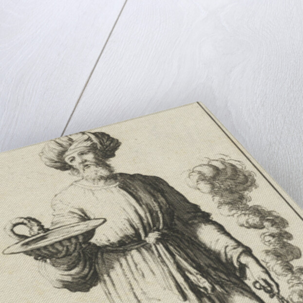 High priest in white vestments belonging to the Atonement, variant A by Willem Goeree