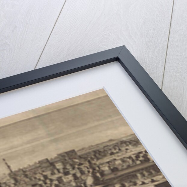 View of Jerusalem (left panel) by Cornelis de Bruyn