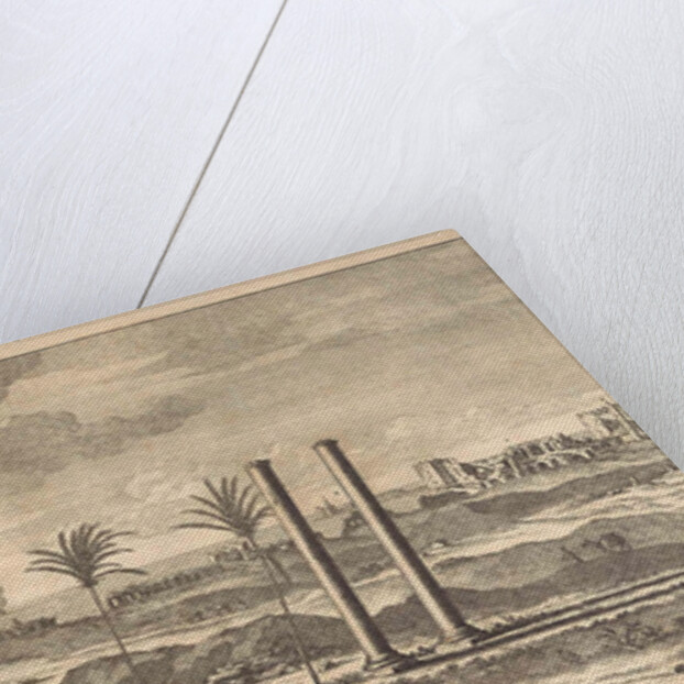 View of the port of Alexandria, Egypt by Cornelis de Bruyn