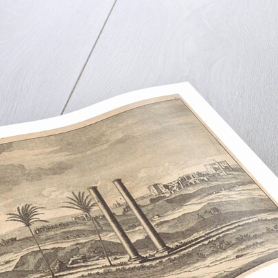 View of the port of Alexandria, Egypt by Cornelis de Bruyn