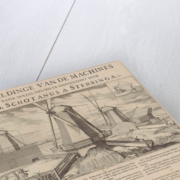 Four mills Kleef by Caspar Luyken