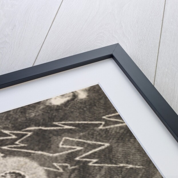 Personified soul asleep in Christ's lap during storm and tempest by Jan Luyken