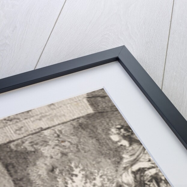 Lady World and the devil in a smithy by Jan Luyken