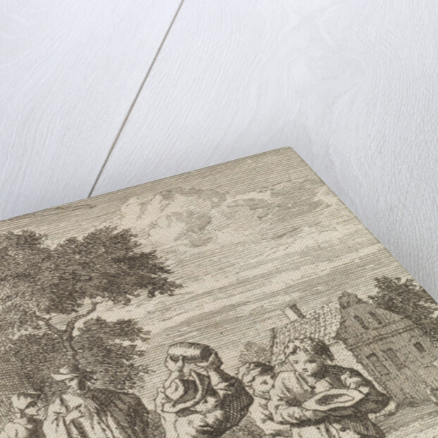 Children play a game by Pieter Arentsz II