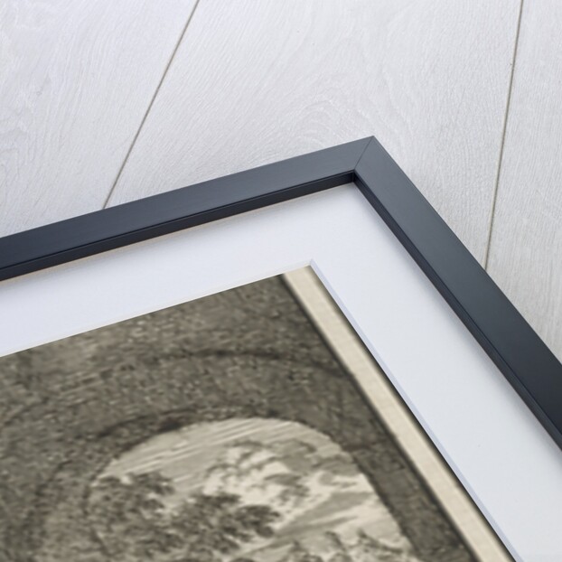 Mother talking to her child admonishingly by Jan Luyken