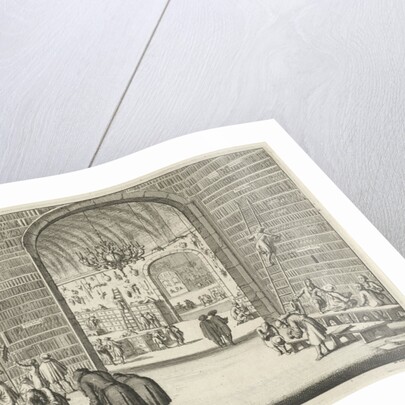 Imperial library and curiosities by Jan Claesz ten Hoorn