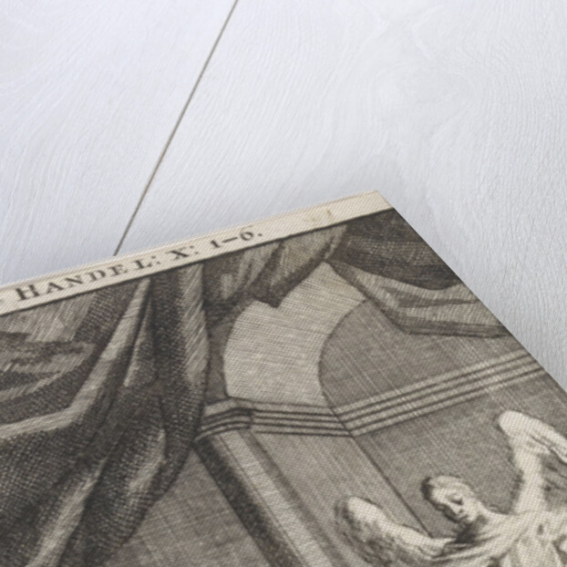 Cornelius kneels before the angel sent to him by Anonymous