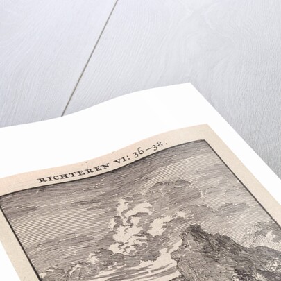 Gideon and the wet sheepskin by Pieter Arentsz & Cornelis van der Sys II