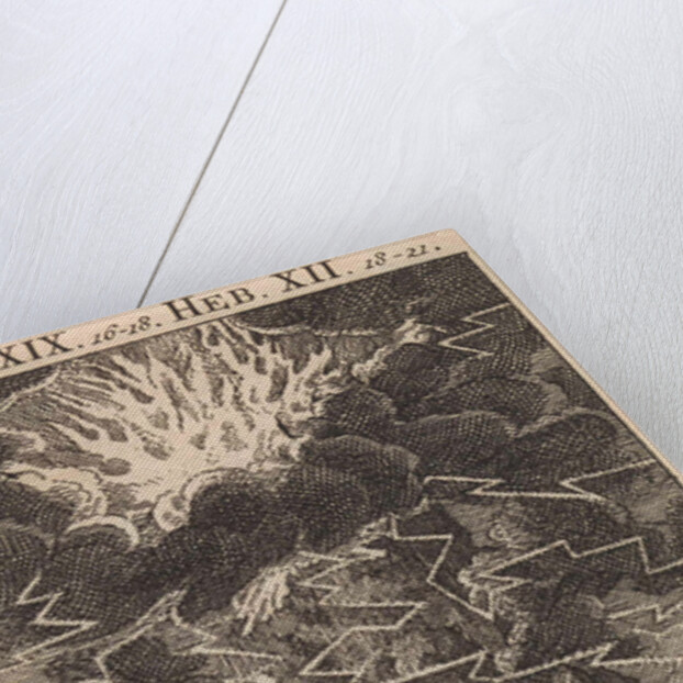 On Mount Sinai by Jan Luyken