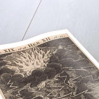 On Mount Sinai by Jan Luyken