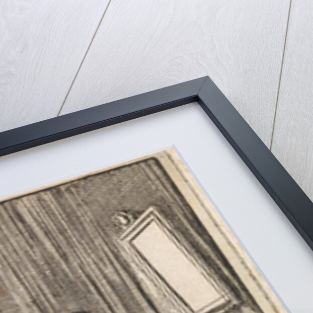 In addition to a mirror where a woman looks at another woman reading the Bible by Pieter Arentsz & Cornelis van der Sys II