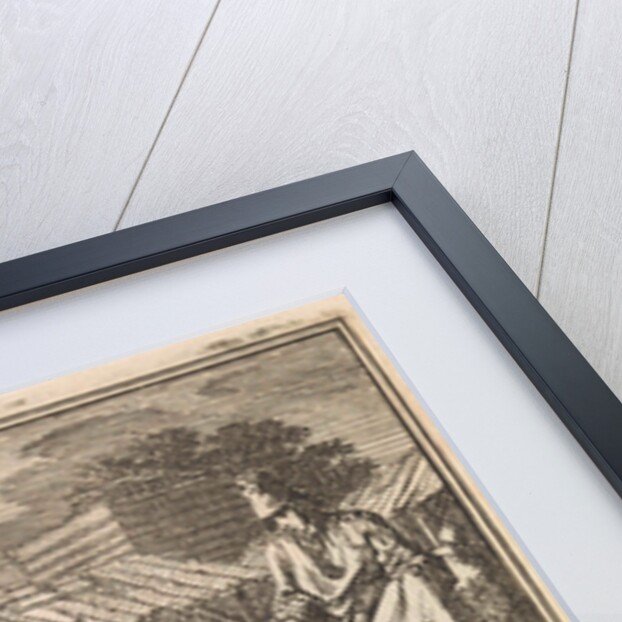 Man sitting on the edge of a deep pit by Pieter Arentsz & Cornelis van der Sys II