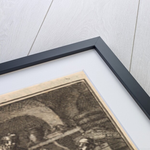 In a basement two men are looking at the trail of a snail by Pieter Arentsz & Cornelis van der Sys II