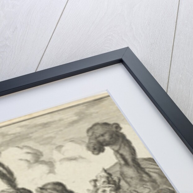 Jean de Thevenot talking to a Turk by Jan Luyken