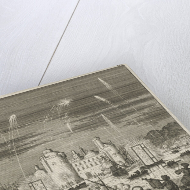 Fireworks and gondolas in Cairo, Egypt by Jan Luyken