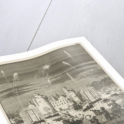 Fireworks and gondolas in Cairo, Egypt by Jan Luyken