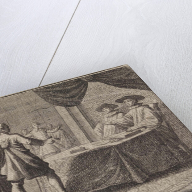 Blasphemer is grabbed by the devil by Frantz Martin Hertzen