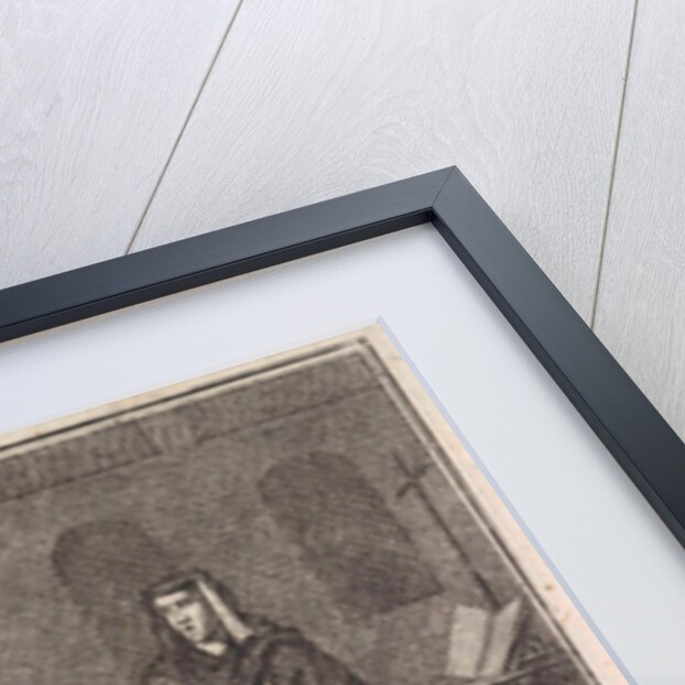 Johanna Catherine appears as a spirit in purgatory for her friend Magdalena S. à Alexio by Frantz Martin Hertzen