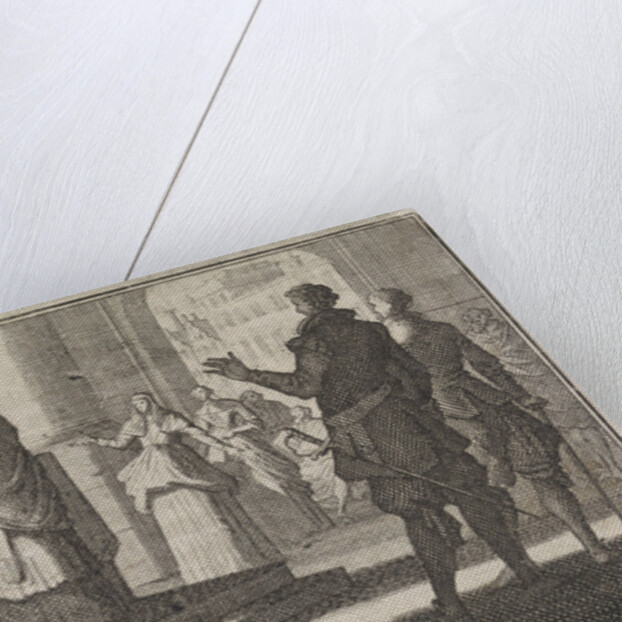 Two hands take the chalice from a priest by Frantz Martin Hertzen