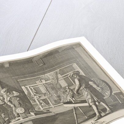 Address card of Abraham van Wylick by Caspar Luyken