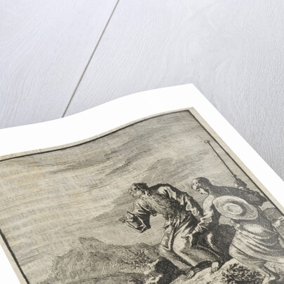 Wandering soul finds Simon Cleophas by Barent Visscher