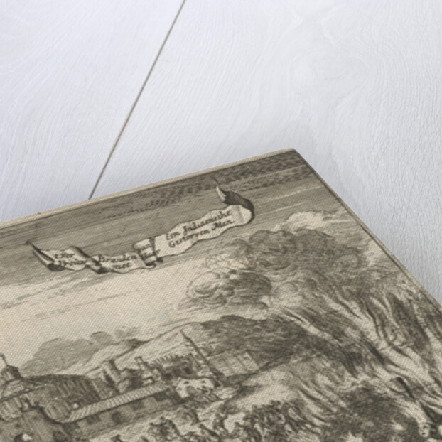 Indian woman with her deceased husband burned by Jan Claesz ten Hoorn