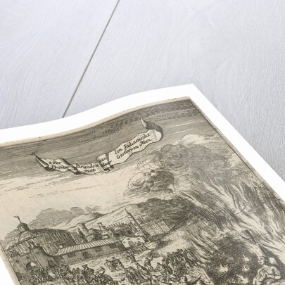 Indian woman with her deceased husband burned by Jan Claesz ten Hoorn