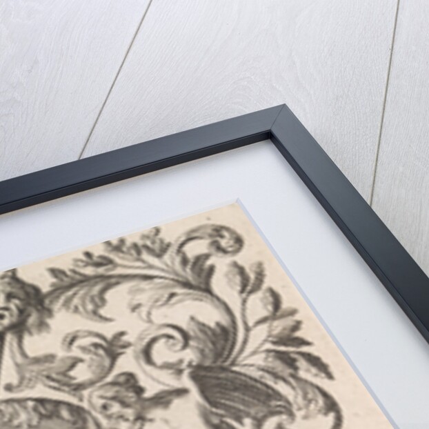 St George on horseback piercing a devil by Jacob Lindenberg