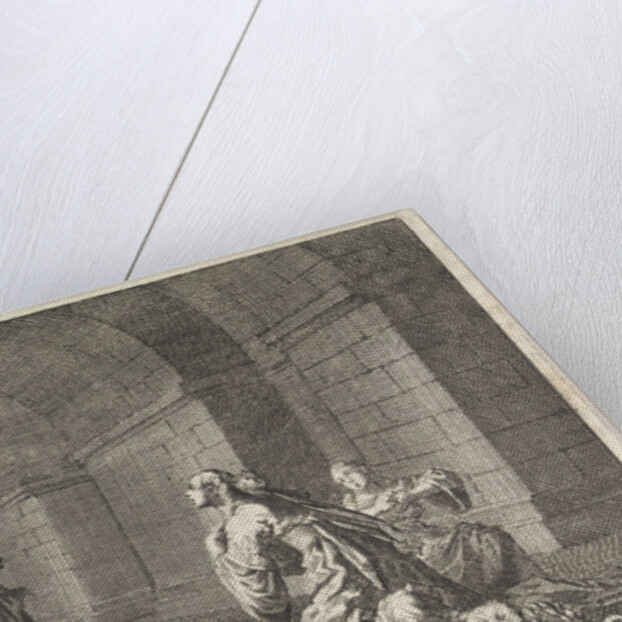 Caesonia and her daughter slain by Lupus by Pieter Mortier