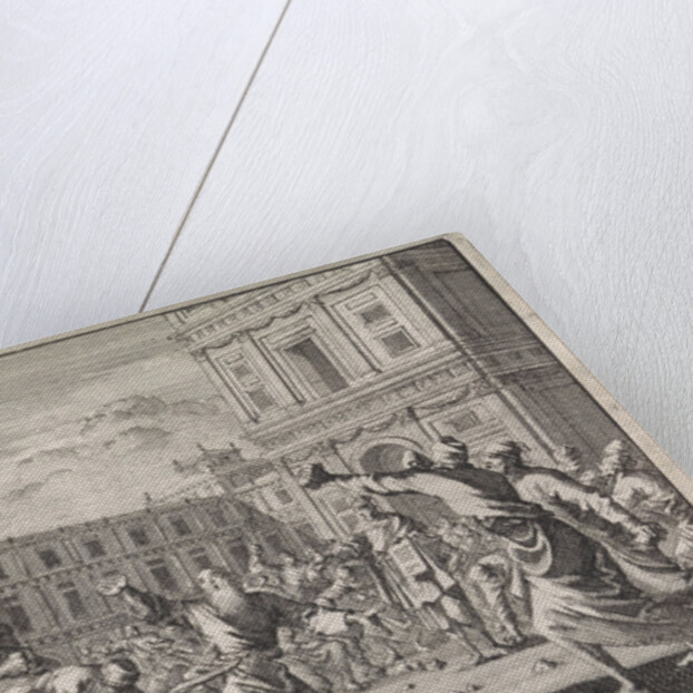 Stoning of Zacharias by Pieter Mortier