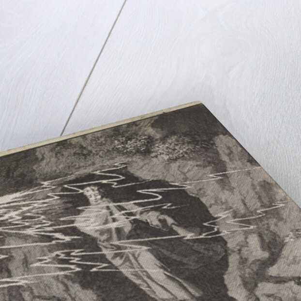 Elia in the cave by Pieter Mortier