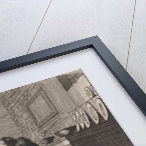 Monk converts a man by Christoph Weigel