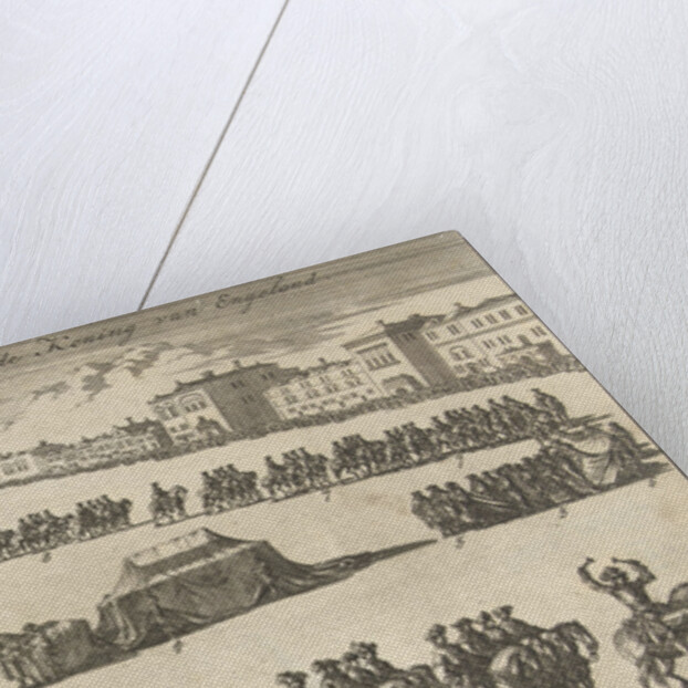 Burial of William III, 1702 by Burial of William III