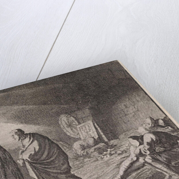 Peter liberated by the angel from prison by Pieter Mortier