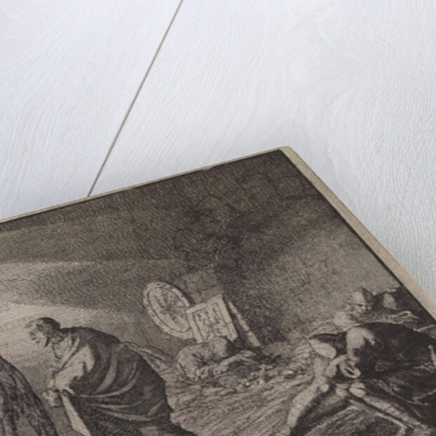 Peter liberated by the angel from prison by Pieter Mortier