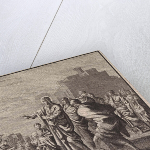 Christ and the ten lepers by Pieter Mortier