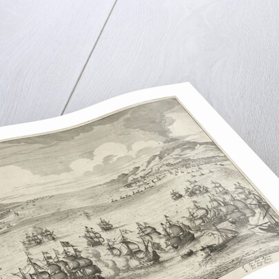 Naval battle at Agosta by Hendrick and Dirk Boom
