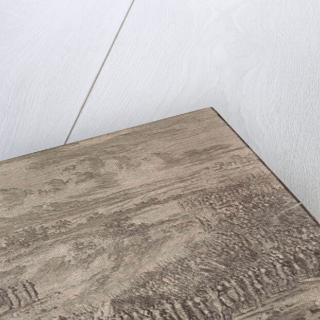 Israelites pass through the dry Jordan by Pieter Mortier